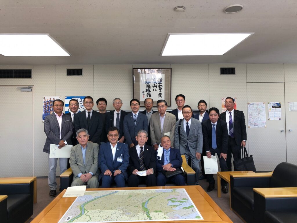 熊谷市長室訪問